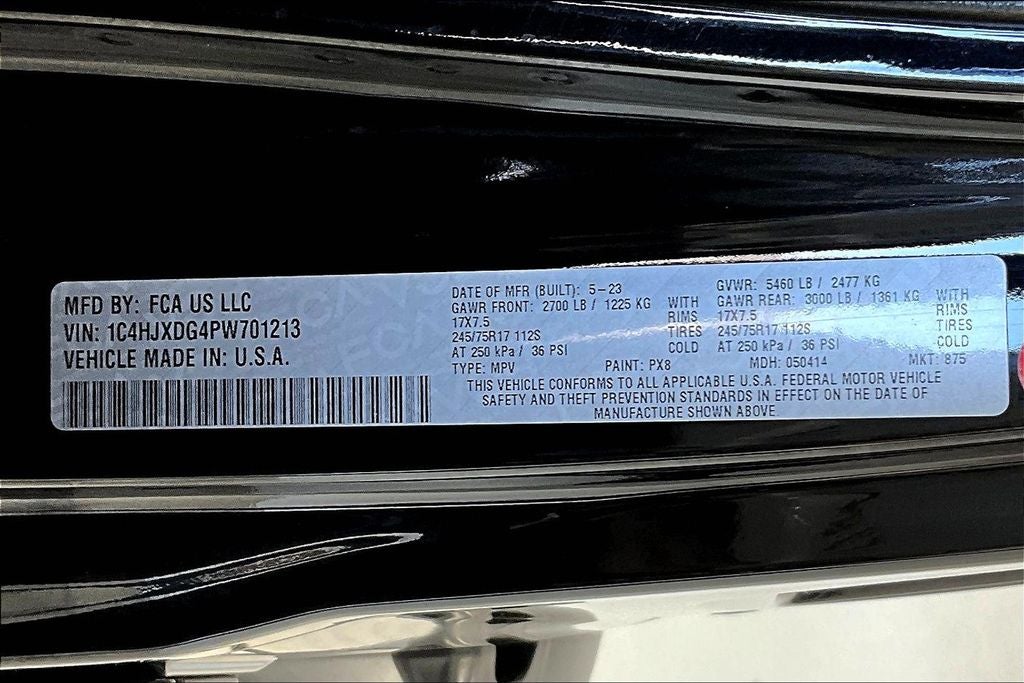 2023 Jeep Wrangler Sport