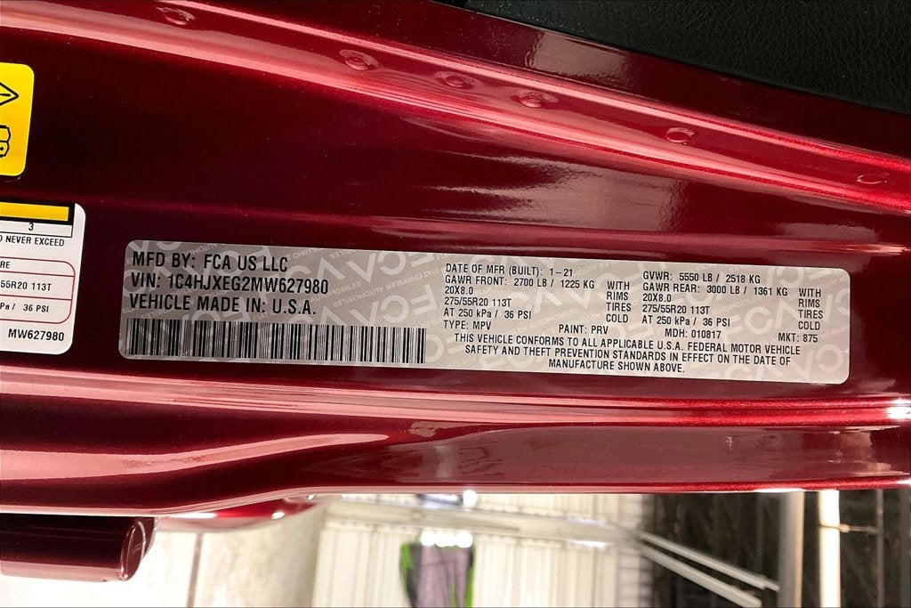 2021 Jeep Wrangler Unlimited Sahara High Altitude