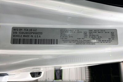 2023 Jeep Wrangler Sahara