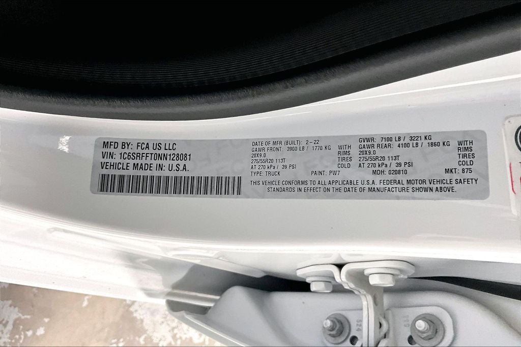 2022 RAM 1500 Big Horn/Lone Star