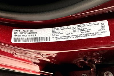 2022 RAM 1500 Big Horn/Lone Star