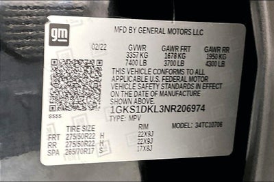 2022 GMC Yukon Denali