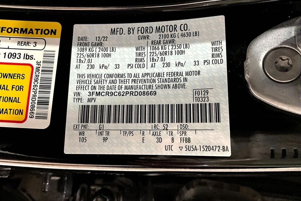 2023 Ford Bronco Sport Outer Banks