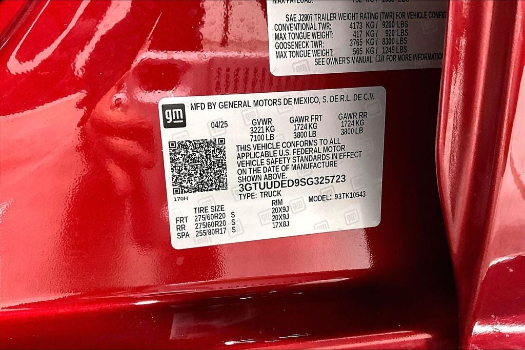 2025 GMC Sierra 1500 SLT