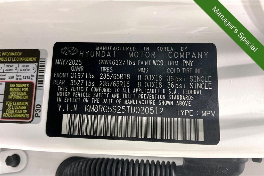 2026 Hyundai Palisade SEL Convenience