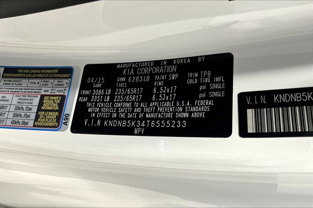 2026 Kia Carnival LXS