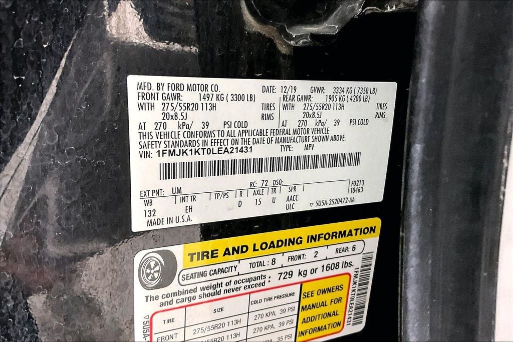 2020 Ford Expedition Max Limited