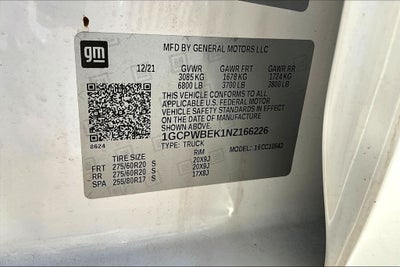 2022 Chevrolet Silverado 1500 LTD Custom