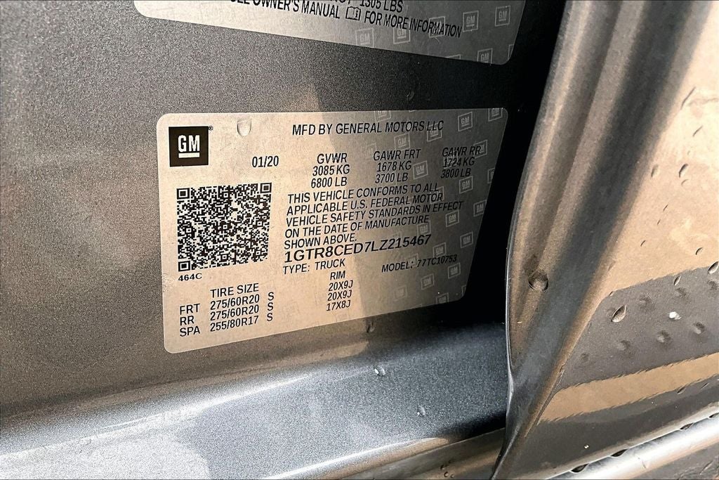 2020 GMC Sierra 1500 Elevation