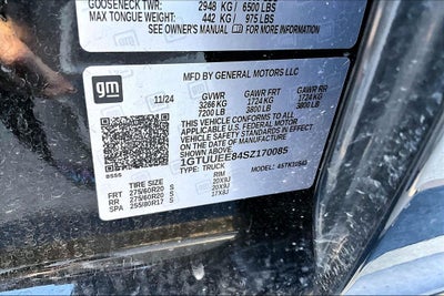 2025 GMC Sierra 1500 AT4