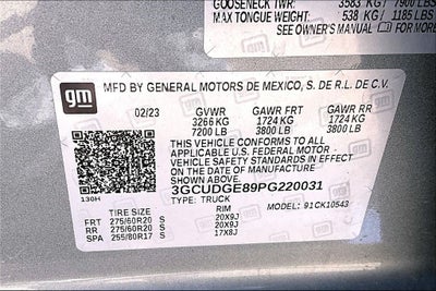 2023 Chevrolet Silverado 1500 LTZ