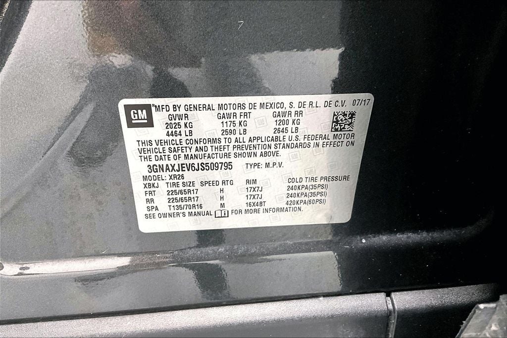 2018 Chevrolet Equinox LT
