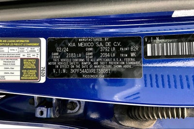 2024 Kia Forte GT-Line