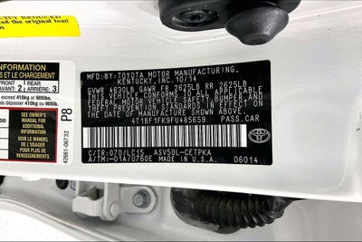 2015 Toyota Camry XSE
