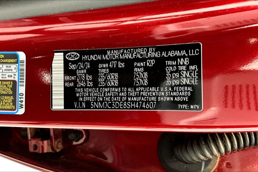 2025 Hyundai Tucson SEL Convenience