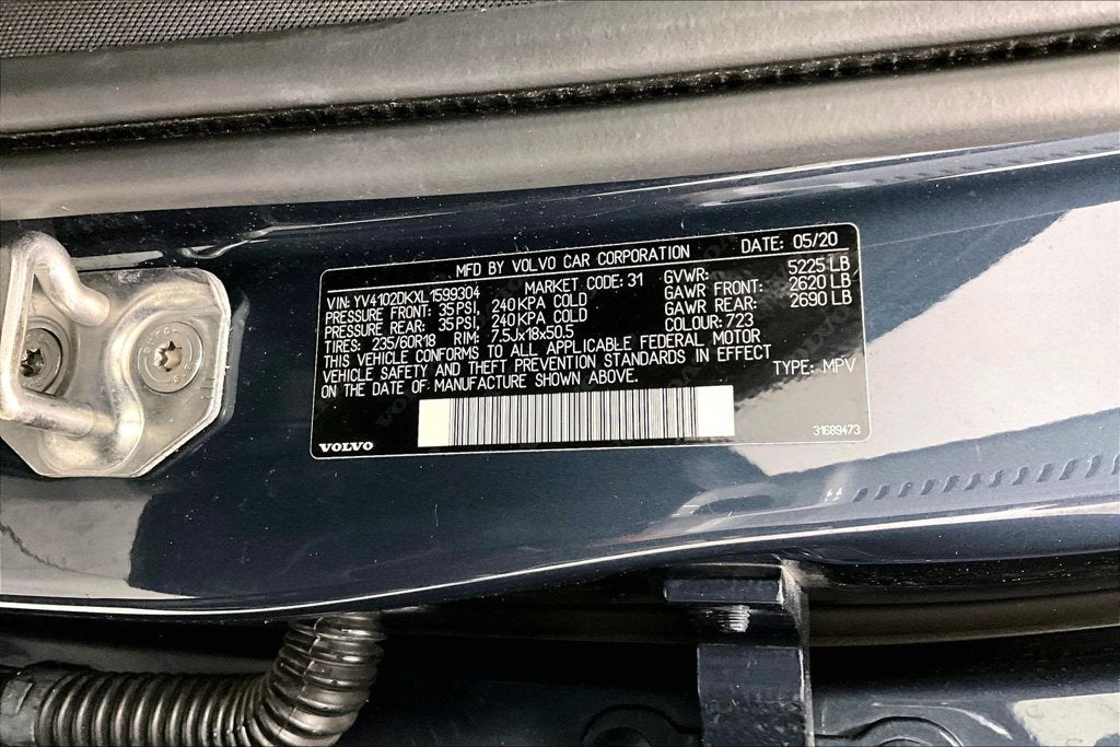 2020 Volvo XC60 T5 Momentum