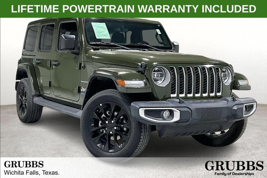 2021 Jeep Wrangler 4xe Unlimited Sahara 4x4
