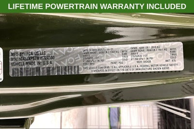 2021 Jeep Wrangler 4xe Unlimited Sahara 4x4