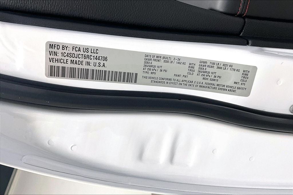 2024 Dodge Durango R/T Plus AWD