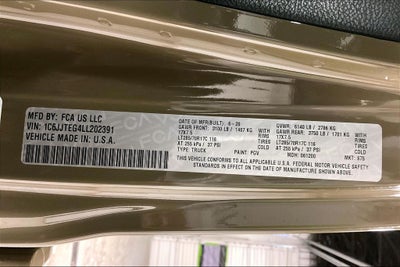 2020 Jeep Gladiator Mojave