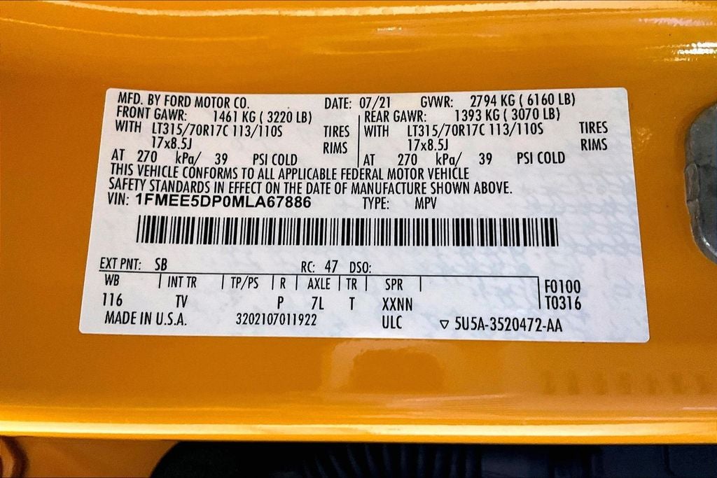 2021 Ford Bronco Wildtrak