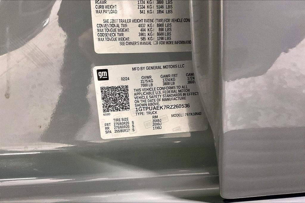 2024 GMC Sierra 1500 4WD Crew Cab Short Box Pro