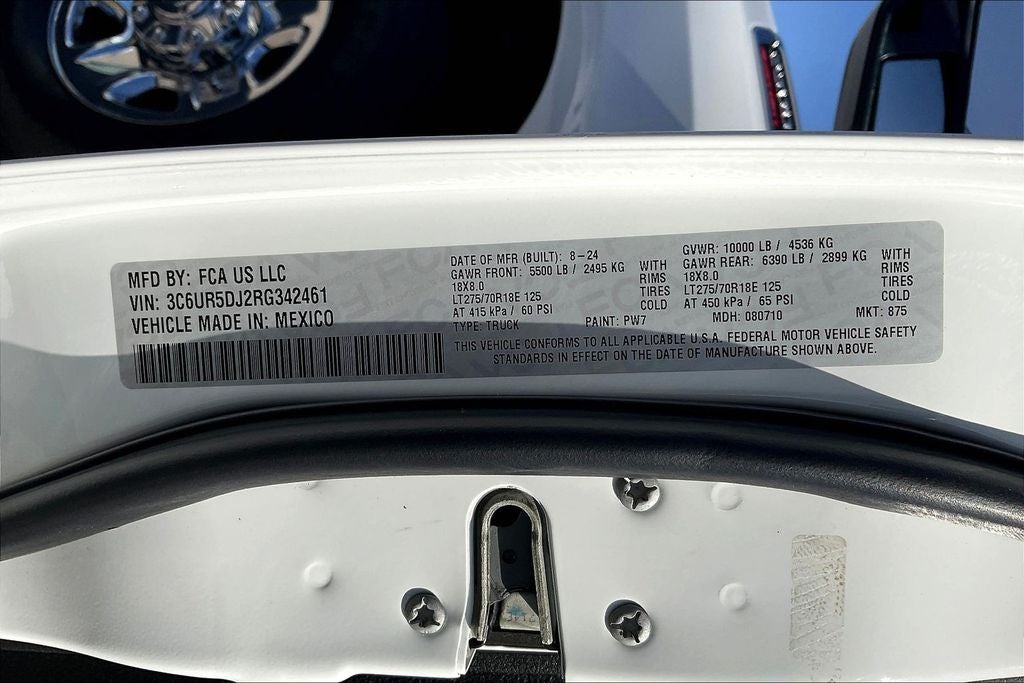 2024 RAM 2500 Big Horn Crew Cab 4x4 6'4' Box