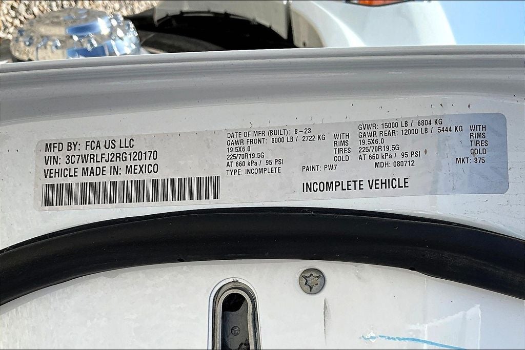 2024 RAM 4500 Chassis Tradesman/SLT/Laramie/Limited