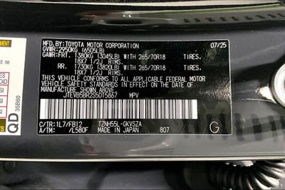 2025 Toyota 4Runner Hybrid TRD Off Road