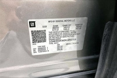 2019 Chevrolet Traverse LT Cloth