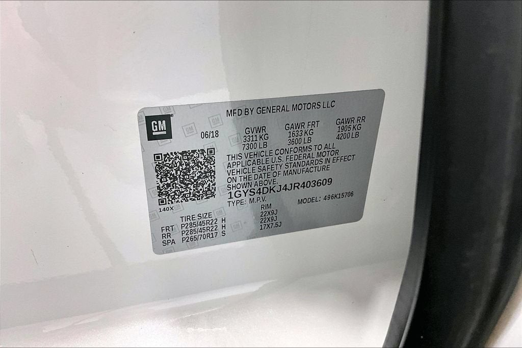 2018 Cadillac Escalade Platinum