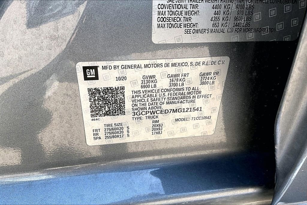 2021 Chevrolet Silverado 1500 LT