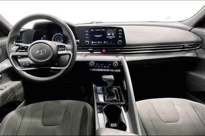 2022 Hyundai Elantra Hybrid Blue