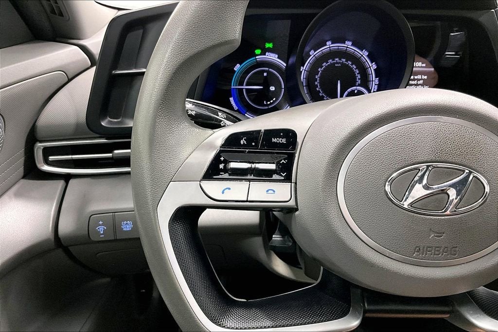 2022 Hyundai Elantra Hybrid Blue