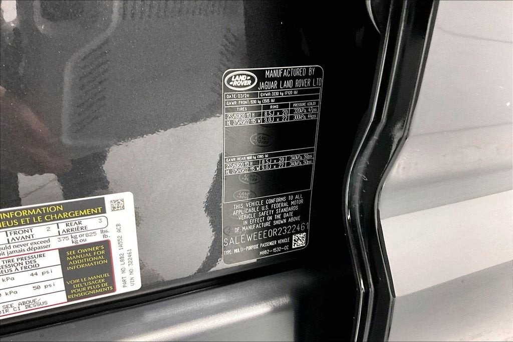 2024 Land Rover Defender Carpathian Edition