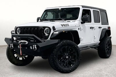 2024 Jeep Wrangler 4-Door Willys 4x4