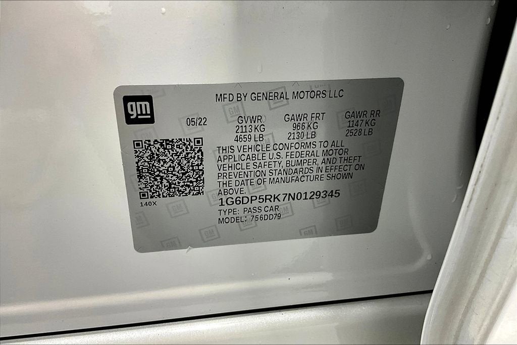 2022 Cadillac CT5 Sport