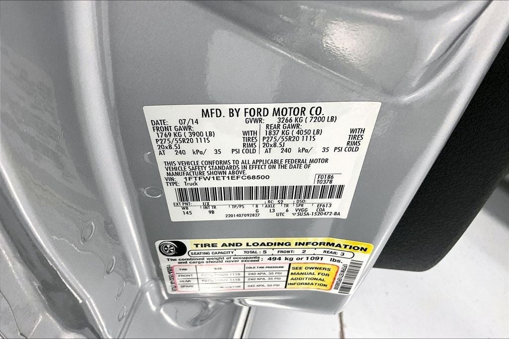 2014 Ford F-150 Platinum