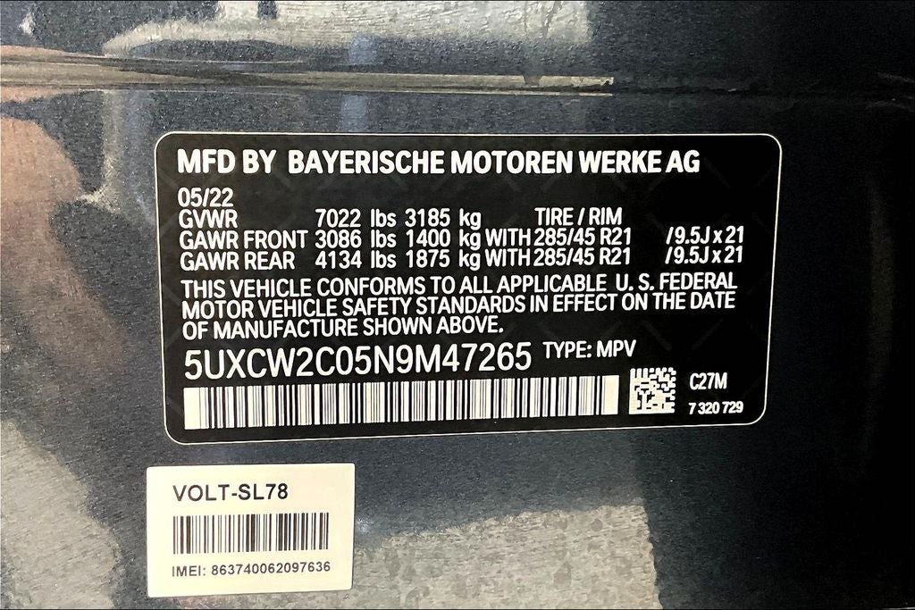 2022 BMW X7 xDrive40i