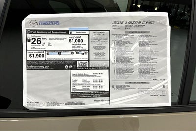 2026 Mazda Mazda CX-50 2.5 S Meridian Edition