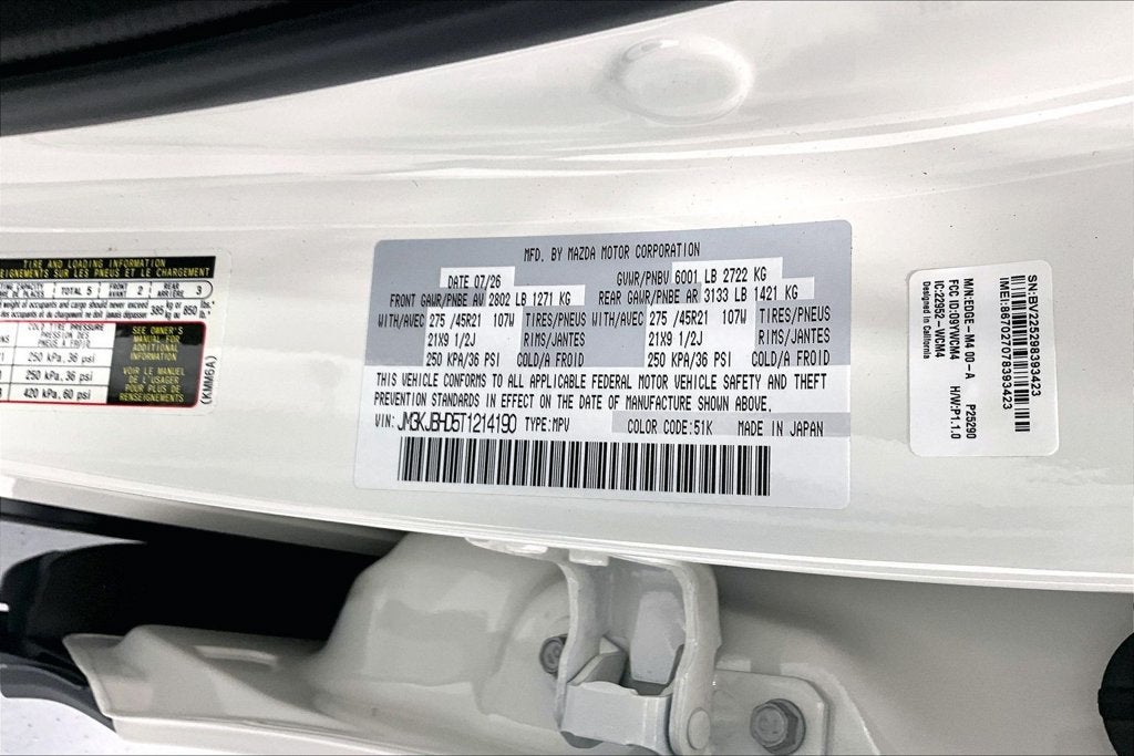 2026 Mazda Mazda CX-70 3.3 Turbo Preferred