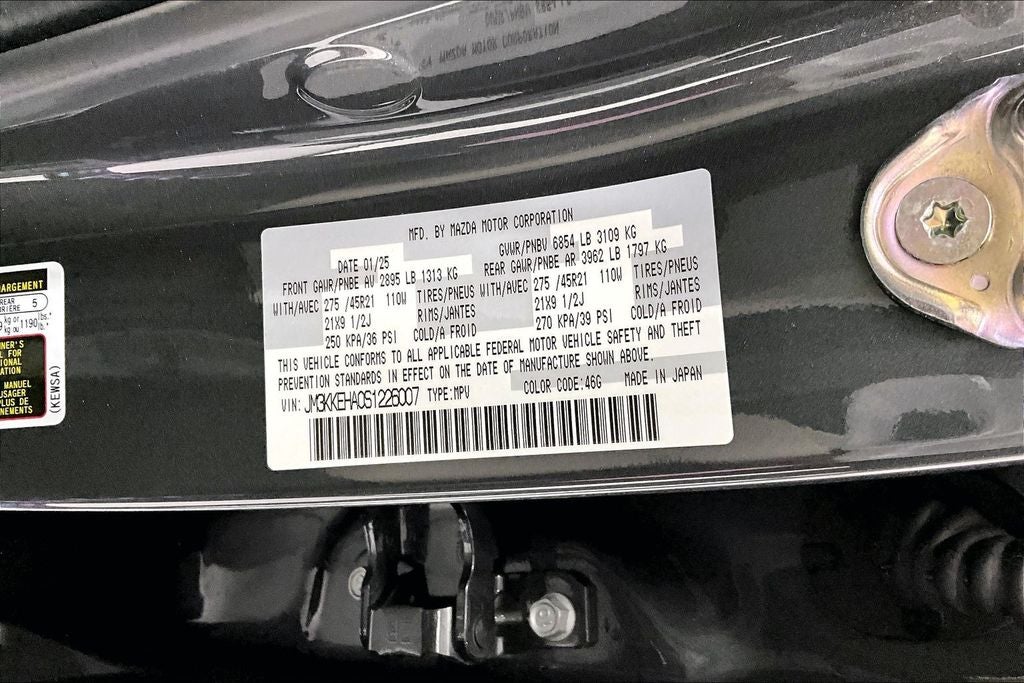 2025 Mazda Mazda CX-90 PHEV Premium Plus