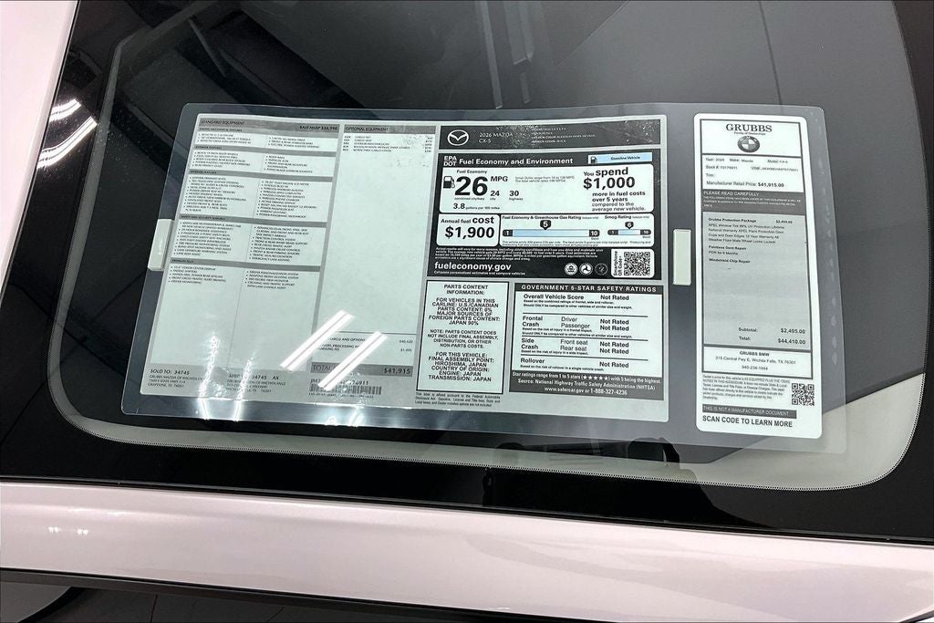 2026 Mazda Mazda CX-5 2.5 S Premium Plus