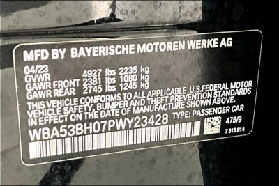 2023 BMW 5 Series 530i