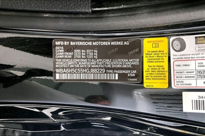 2017 BMW 6 Series 650i