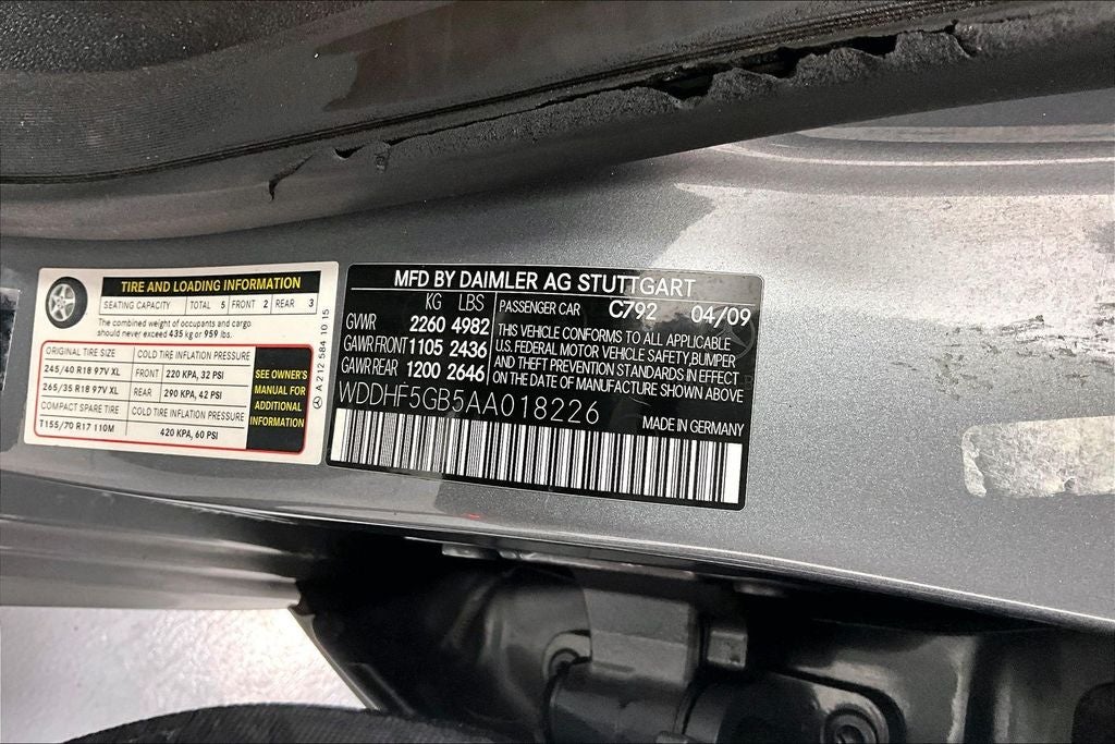 2010 Mercedes-Benz E-Class E 350 Base