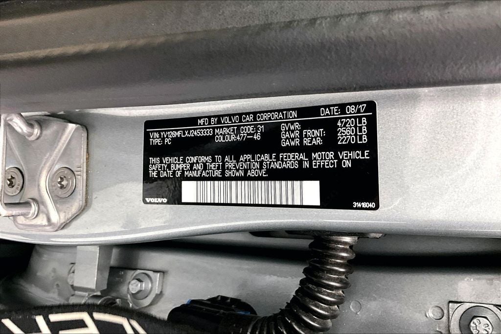 2018 Volvo S60 T5 Dynamic