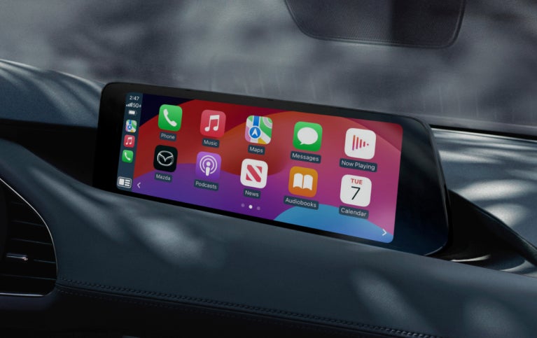 2025 Mazda 3 Sedan -Apple CarPlay Integration Feature | Grubbs Mazda in Wichita Falls TX